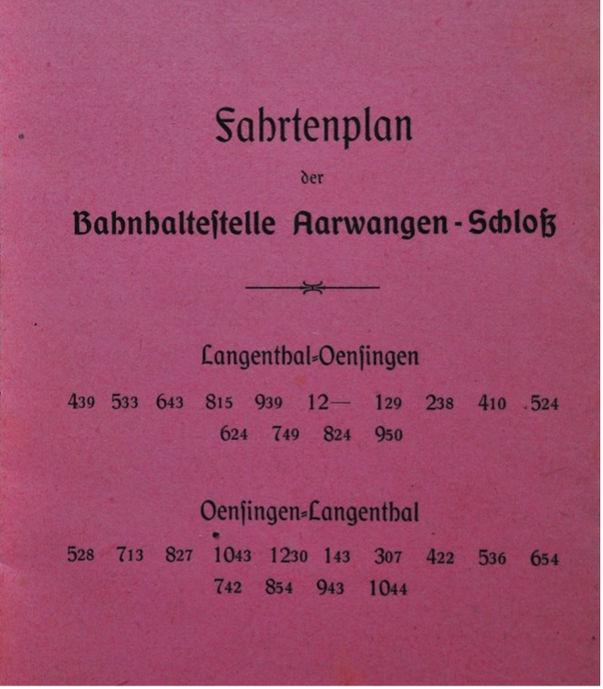 Fahrplan